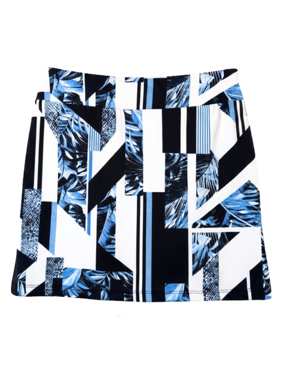 Tail White Label Skort XS Blue Black White Geometric Print Golf Tennis - Picture 2 of 9